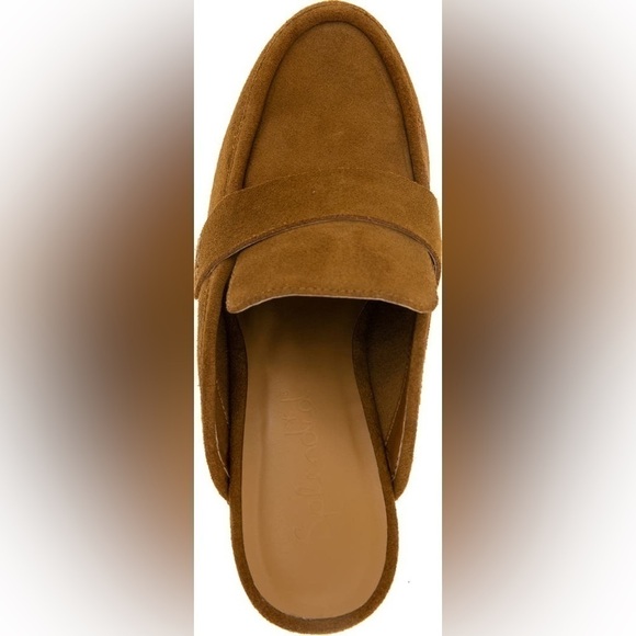 Splendid Vina Suede Platform Clog - toffee suede leather - size 8 - Picture 5 of 16